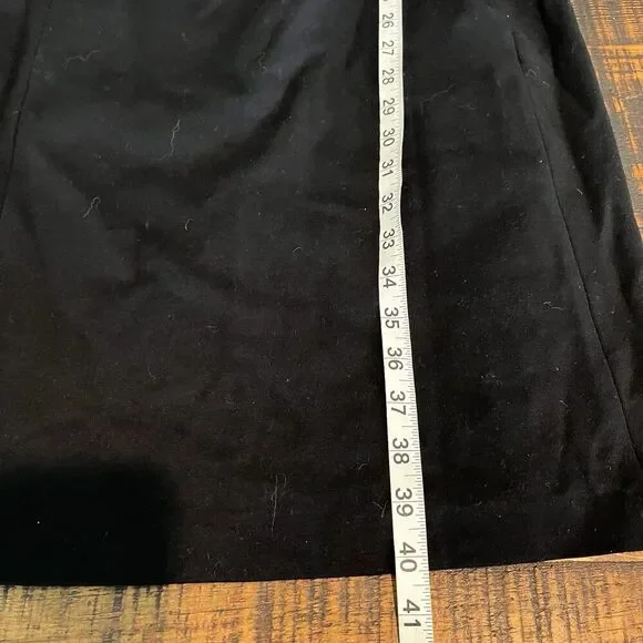 Eileen Fisher Black Silk Blend Shift Dress Large 220 Office Casual - Picture 5 of 6